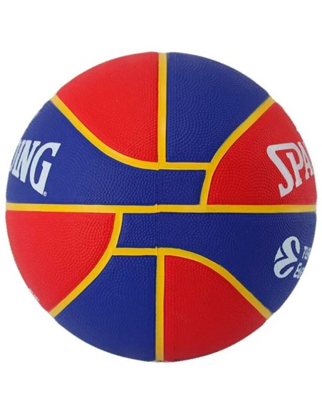 Compra Balón Spalding Barcelona Rubber Euroleague 2025 Sz.7 | 24Segons