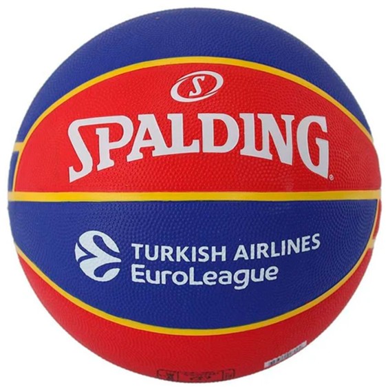 Acheter Ball Spalding Barcelona Rubber Euroleague 2025 Sz.7 | 24Segons