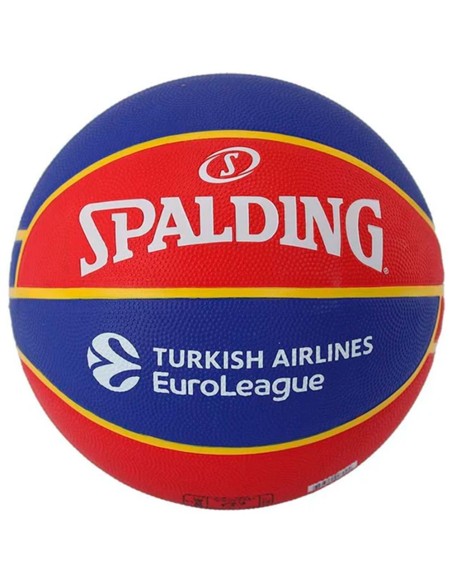 Acheter Ball Spalding Barcelona Rubber Euroleague 2025 Sz.7 | 24Segons