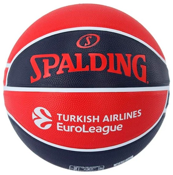 Acquista Palla Spalding Baskonia gomma Eurolega 2025 Sz.7 | 24Segons