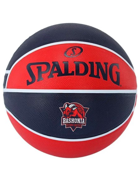 Acquista Palla Spalding Baskonia gomma Eurolega 2025 Sz.7 | 24Segons