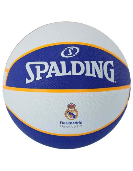 Comprar Pilota Spalding Madrid Rubber Euroleague 2025 Sz.7 | 24Segons