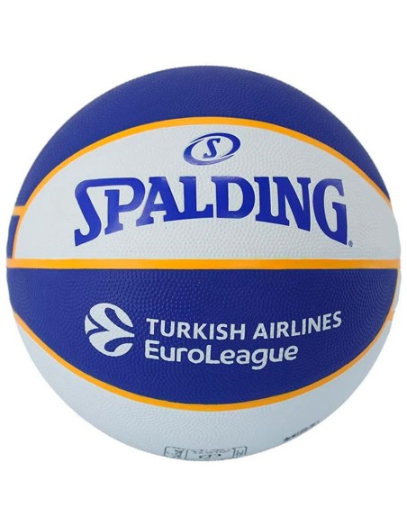 Acheter Ball Spalding Madrid Rubber Euroleague 2025 Sz.7 | 24Segons
