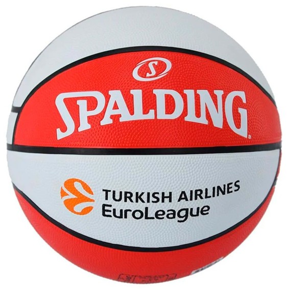 Acheter Ball Spalding Monaco Rubber Euroleague 2025 Sz.7 | 24Segons