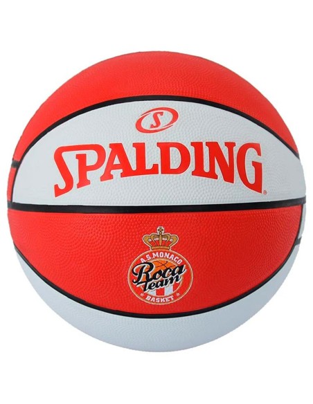 Acquista Pallone Spalding Monaco gomma Euroleague 2025 Sz.7 | 24Segons