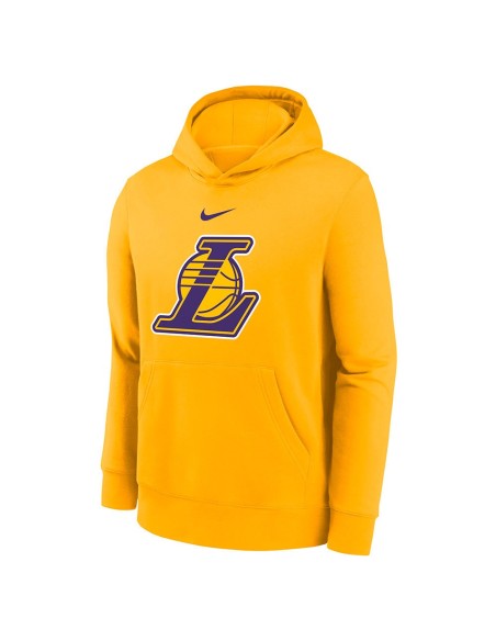 Acquista la Felpa Junior Lakers Club Fleece Yellow | 24Segons