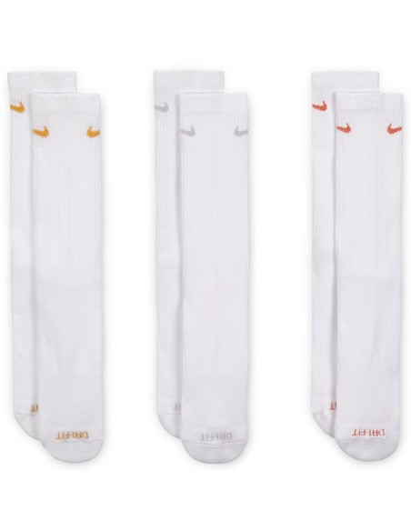 Comprar Mitjons Nike Everyday Plu White Multi Logo 3pk | 24Segons