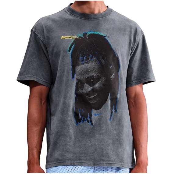 Acquistare la T-shirt Nike Ja Morant Max90 Head Loose Black | 24Segons