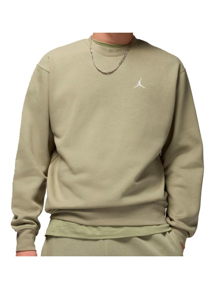 Comprar Dessuadora Jordan Brooklyn Crew-Neck Medium Khaki | 24Segons