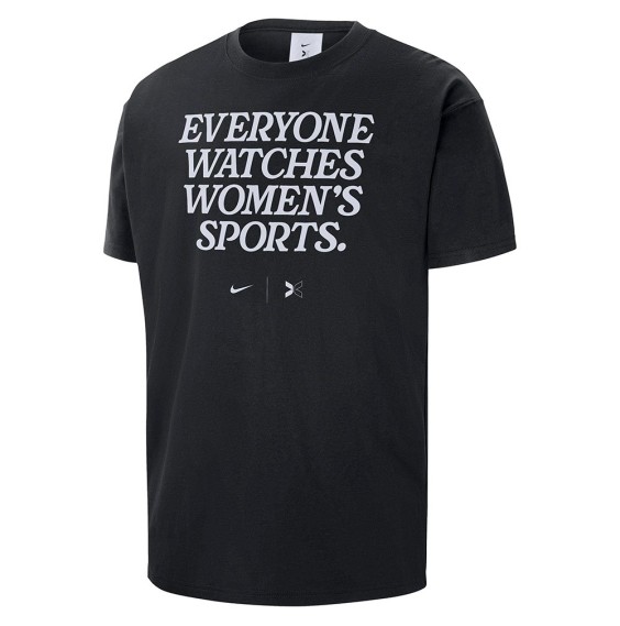 Acheter Nike Everyone Watches T-shirt noir sport femme | 24Segons