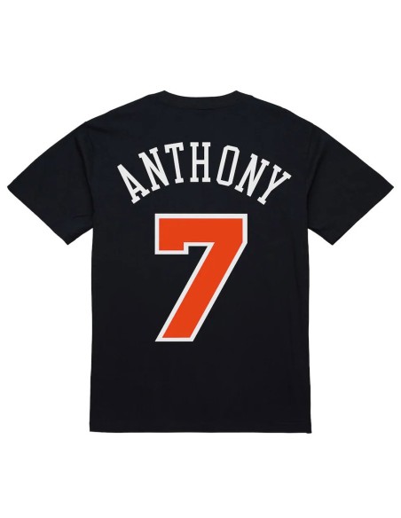 Acheter Carmelo Anthony Knicks Ultima Number Black T-shirt 24Segons