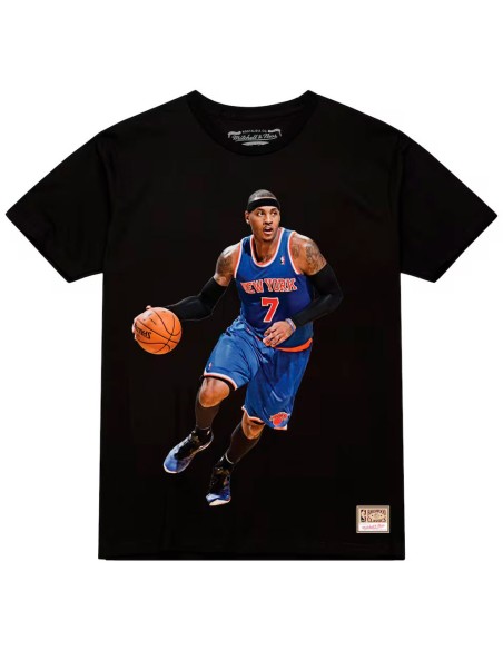 Acheter Carmelo Anthony Knicks Ultima Number Black T-shirt 24Segons