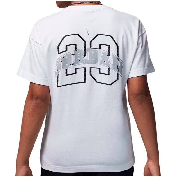 Acheter Jordan Jumpman White Junior T-Shirt 24Segons