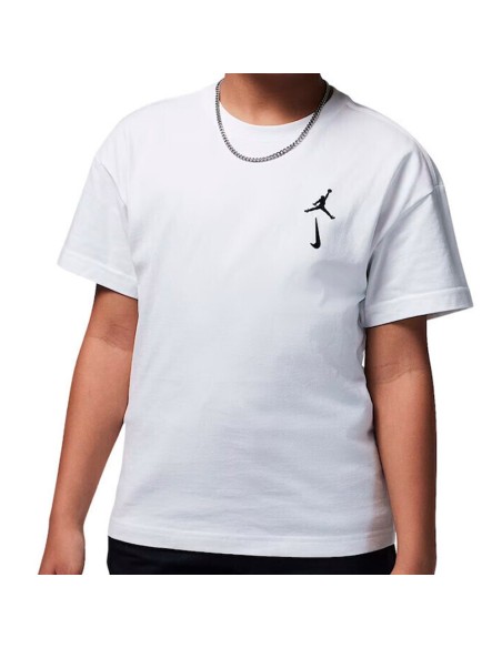Acheter Jordan Jumpman White Junior T-Shirt 24Segons