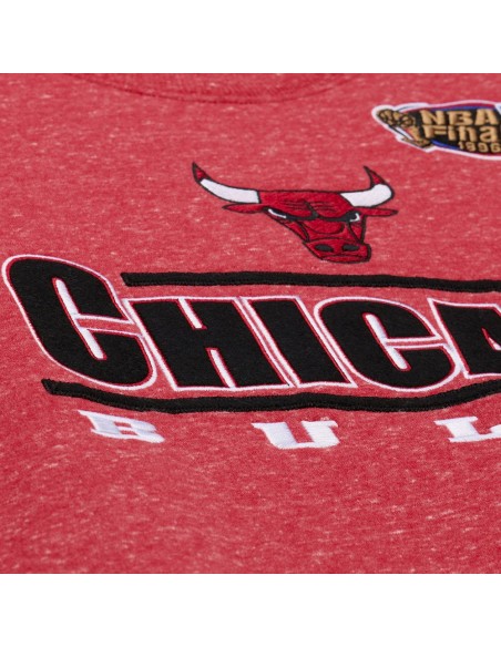 Acquistare Felpa Bulls Throwback Current Logo Pile Red | 24Segons