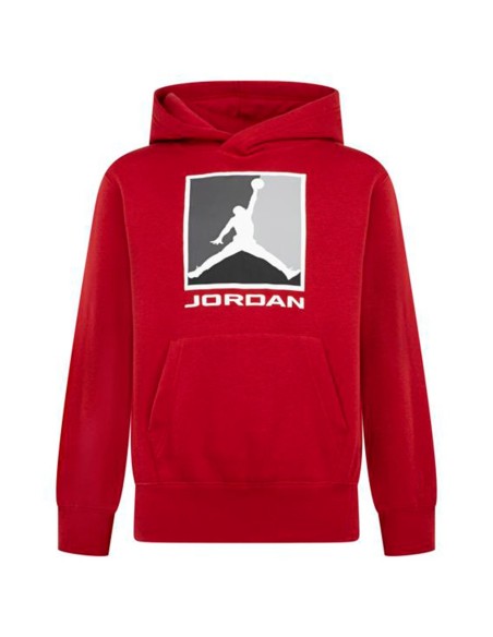 Buy Junior Sweatshirt Jordan Fleece Baseline Gym Red | 24Segons