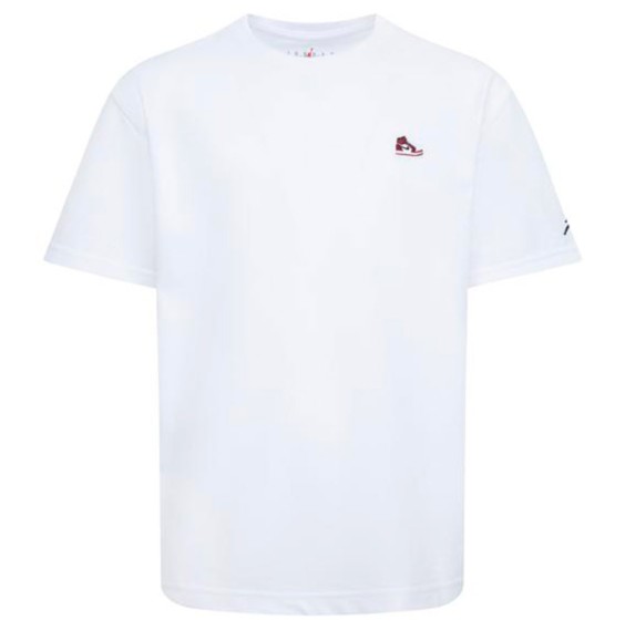 Acquista la Maglietta Junior Jordan AJ1 Patch White | 24Segons