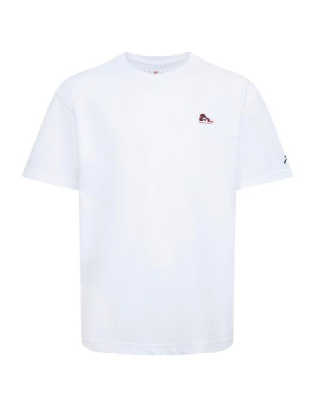 Comprar Samarreta Junior Jordan AJ1 Patch White | 24Segons