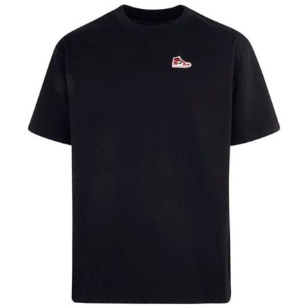 Comprar Samarreta Junior Jordan AJ1 Patch Black | 24Segons