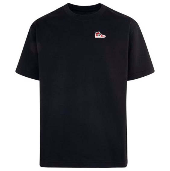Comprar Samarreta Junior Jordan AJ1 Patch Black | 24Segons