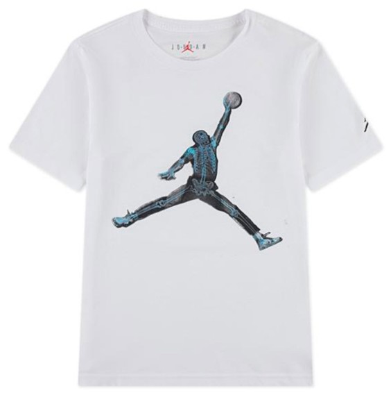 Comprare Maglietta Junior Jordan Jumpman Skeleton White | 24Segons