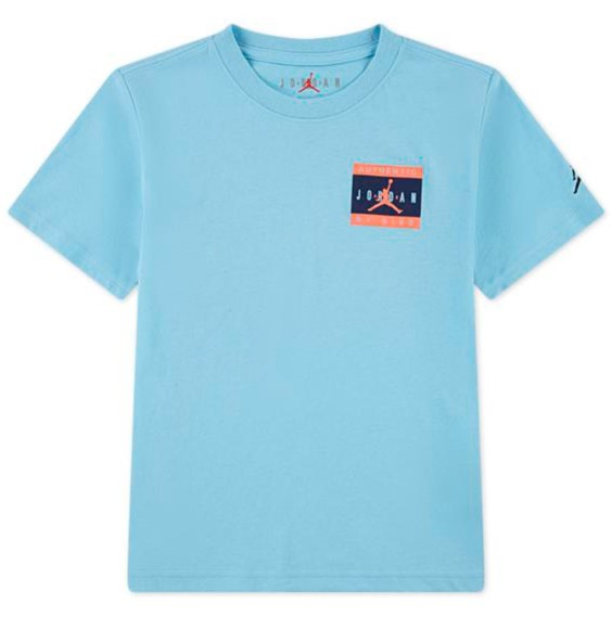 Acheter Junior T-Shirt Jordan Imprimé Label Bleu Chill | 24Segons