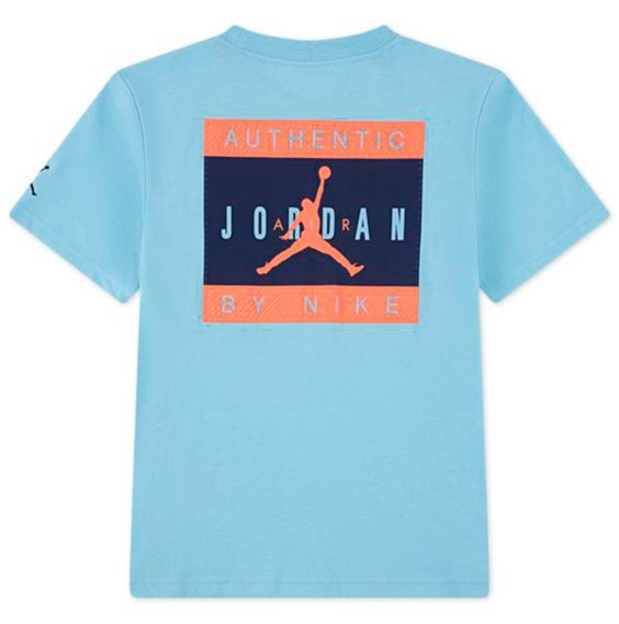 Acquista la T-Shirt Junior Jordan Printed Label Blue Chill | 24Segons