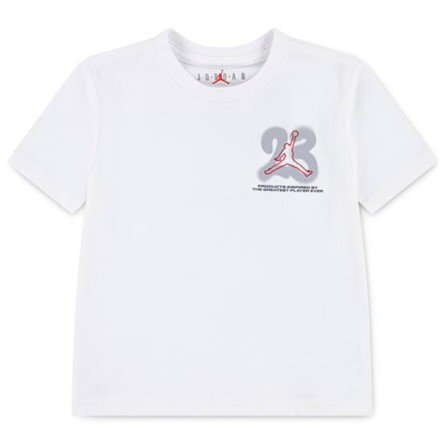 Achat T-Shirt Junior Jordan 23 Throw Up Blanc 24Segons
