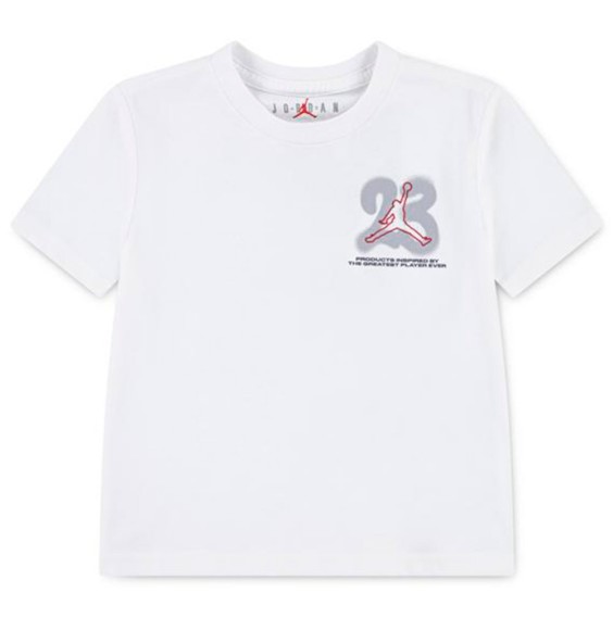 Acquista la T-Shirt Junior Jordan 23 Throw Up White | 24Segons