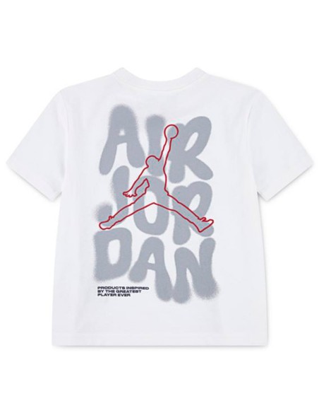 Buy Junior T-Shirt Jordan 23 Throw Up White | 24Segons