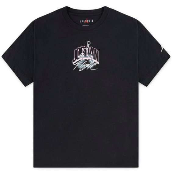 Acquista la T-shirt da bambina Jordan Back Stretch Black | 24Segons