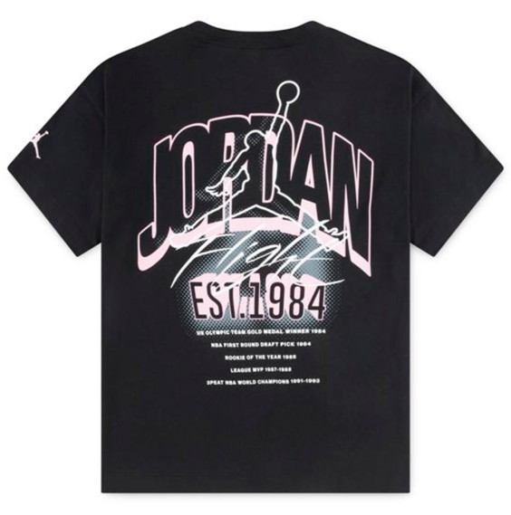 Comprar Samarreta Noia Jordan Back Stretch Black | 24Segons