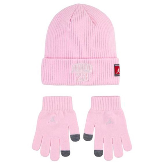 Acquista Set Guanti Junior Jordan 23 Maglia Rosa Schiuma | 24Segons