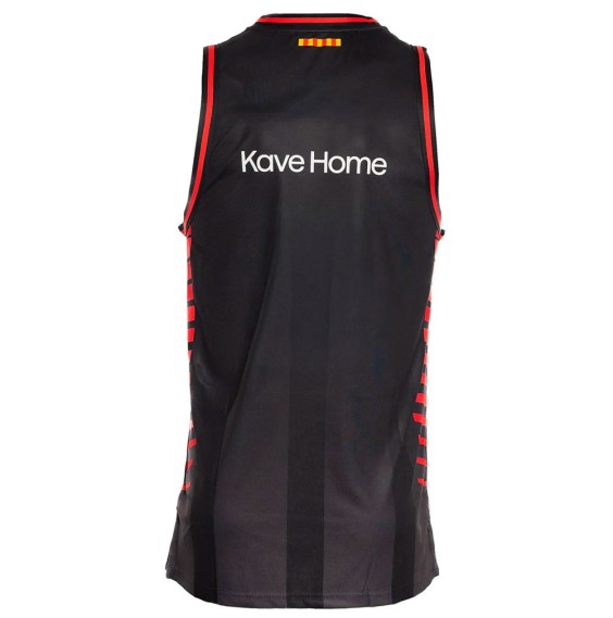 Buy Girona Basketball T-Shirt 25-26 away Black | 24Segons