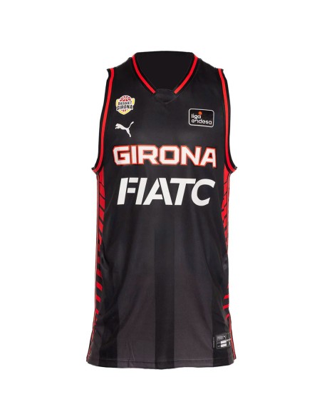 Acheter le T-shirt de basket-ball 25-26 de Girona à l'extérieur - noir 24Segons