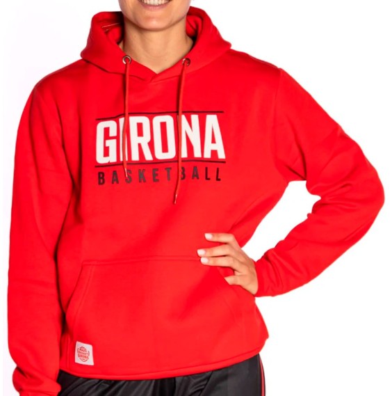 Acquistare Felpa Basquet Girona Casual Red | 24Segons