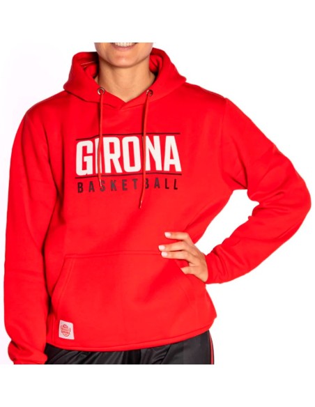 Acheter Sweatshirt Basquet Girona Casual Rouge 24Segons