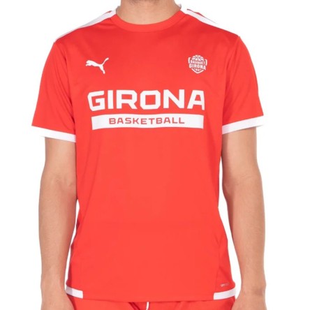 Acheter Puma Basquet Girona T-shirt rouge 24Segons
