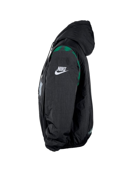 Compra Sudadera Timberwolves Hardwood Therma-FIT 1/2 Zip Black|24Segons