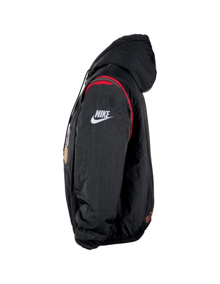 Acquista la felpa 76ers 25-26 Hardwood Therma-FIT 1/2 Zip Nero|24Segons