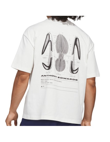 Buy adidas Performance Anted GFX White T-shirt | 24Segons