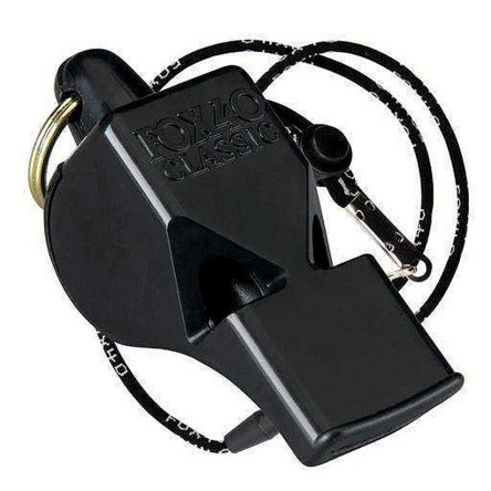 Acheter le sifflet Fox 40 Classic Lanyard Black | 24Segons