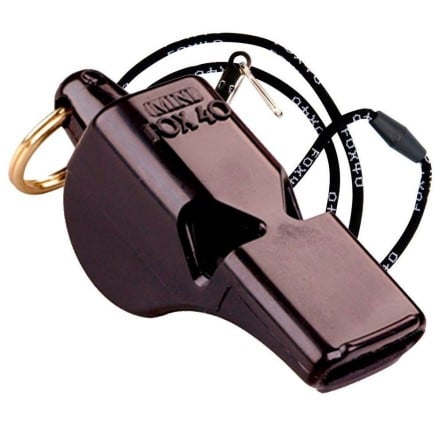 Comprar Silbato Fox 40 Mini Black | 24Segons