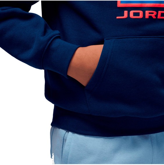 Acquista Junior Felpa Jordan Pile Baseline Blue Void | 24Segons