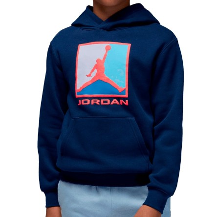 Acheter Sweatshirt Junior Jordan Fleece Baseline Blue Void | 24Segons