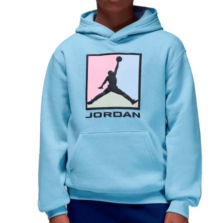 Comprar Dessuadora Junior Jordan Fleece Baseline Ocean Bliss | 24Segons