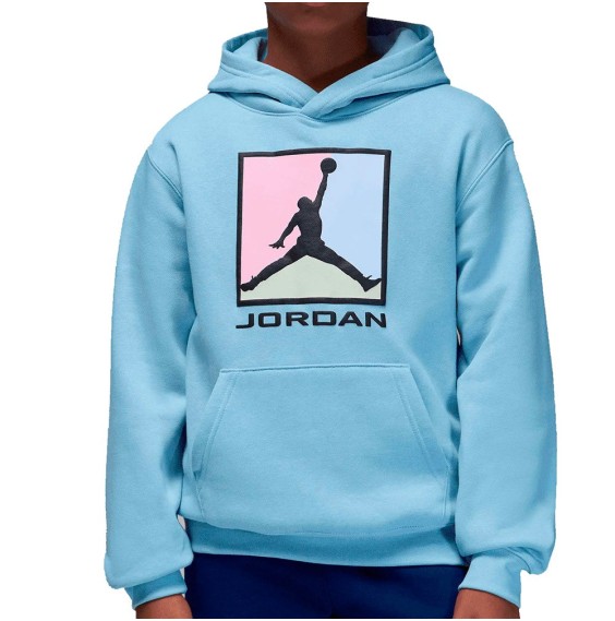 Acheter Sweatshirt Junior Jordan Fleece Baseline Ocean Bliss | 24Segons