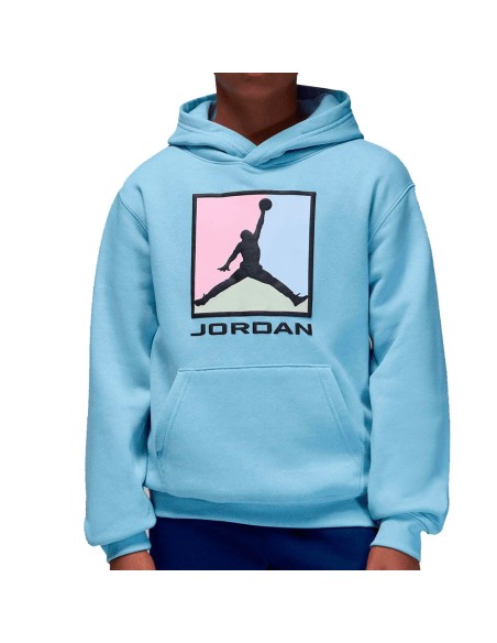 Buy Sweatshirt Junior Jordan Fleece Baseline Ocean Bliss | 24Segons
