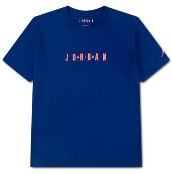 Acheter le T-shirt Junior Jordan Wordmark Crew Navy | 24Segons
