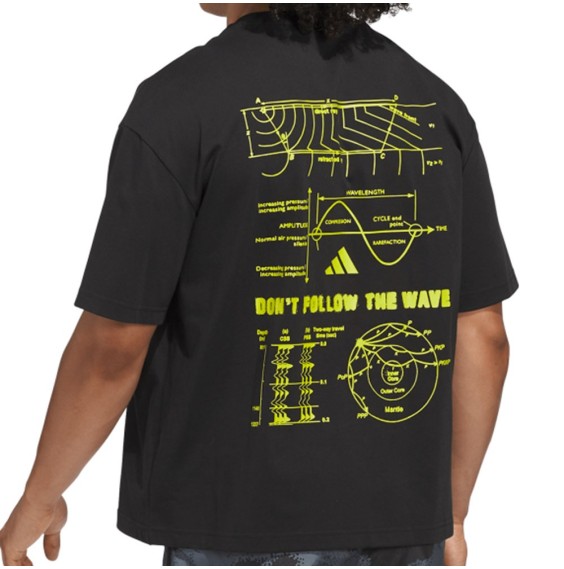 Adidas Anted DFTW Oversized Black T-Shirt | adidas Anted DFTW Oversized Black T-Shirt 24Segons